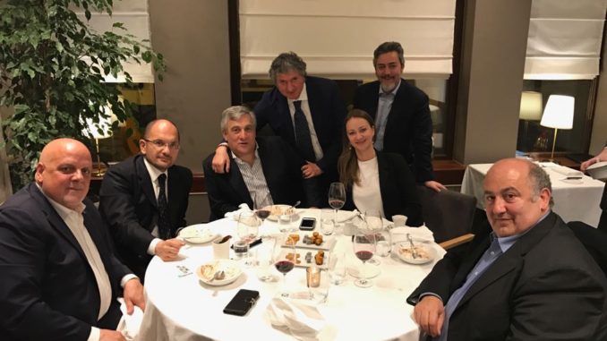 Il Sindaco Cardarelli incontra a Bruxelles il Presidente del Parlamento Europeo Antonio Tajani
