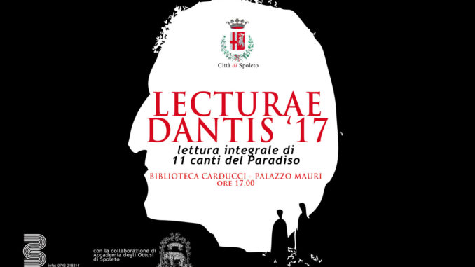 Spoleto, proseguono le letture e il commento della Divina Commedia