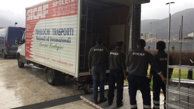 Sicaf, azienda traslochi, trasporti e facchinaggio da anni al servizio del Festival dei Due Mondi