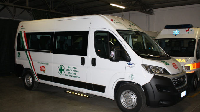 Inaugurazione nuovo mezzo, Croce Verde Spoleto