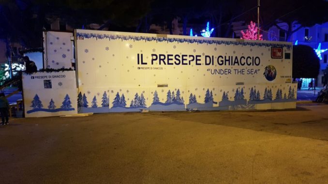 Arriva a Spoleto il presepe di ghiaccio più grande d'Italia 