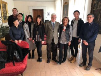 Delegazione cinese di giornalisti e blogger ricevuta a Spoleto
