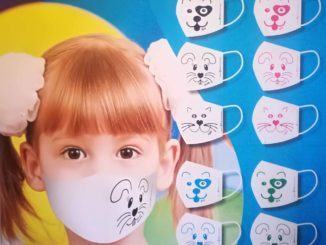 Cento mascherine per cento bambini ricoverati in pediatria