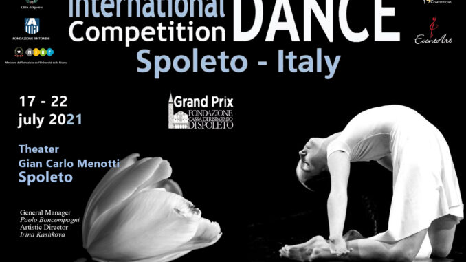 Il ritorno della International Dance Competition a Spoleto dal 17 al 22 luglio