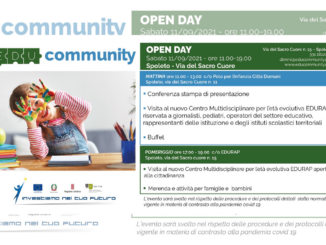 Open Day per la nascita di Educommunity l'11 settembre