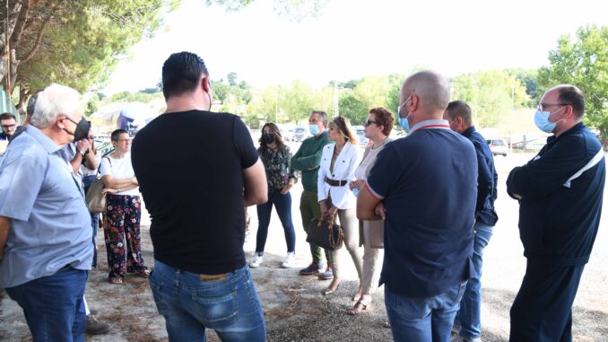 Andrea Sisti, candidato sindaco, ha incontrato lavoratori Cementir