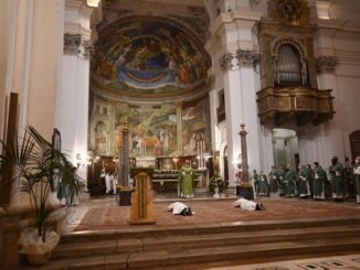Salvatore Ficarra e Luca Gentili ordinati diaconi a Spoleto