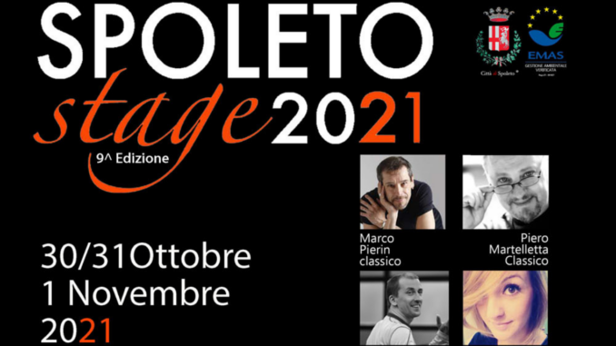 Al via la 9ª edizione dello Spoleto Stage al Teatro Nuovo Gian Carlo Menotti