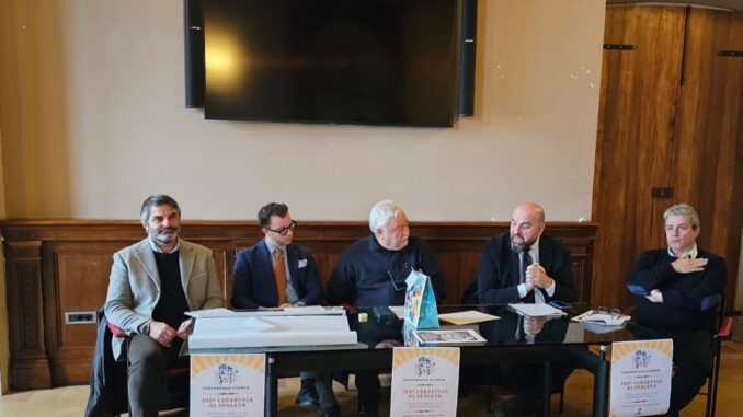 Presentazione 195° edizione del Carnevale di Spolet