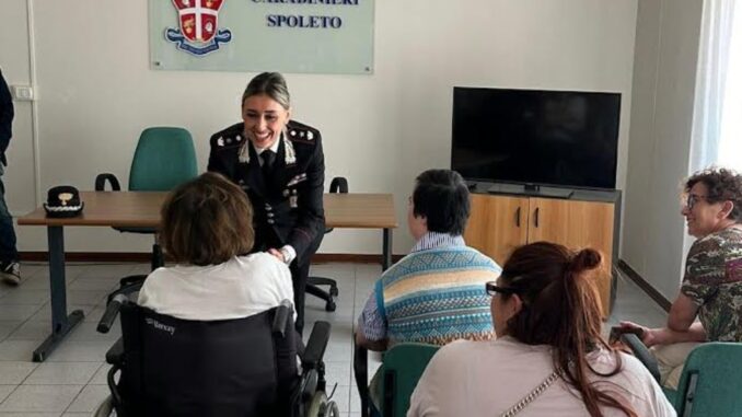 I Carabinieri Spoleto Accolgono Giovani Casa Famiglia S. Antonio
