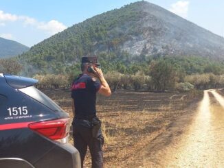 Incendio a Poreta spento, iniziate le operazioni di bonifica