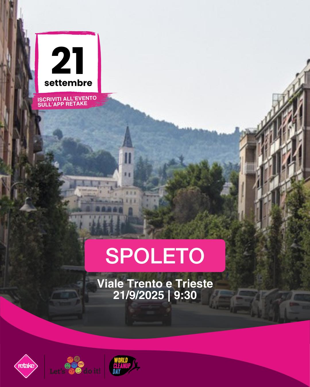 Spoleto si mobilita per il World Cleanup Day 2025