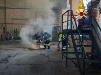 Esercitazione sicurezza conclusa nello stabilimento spoletino