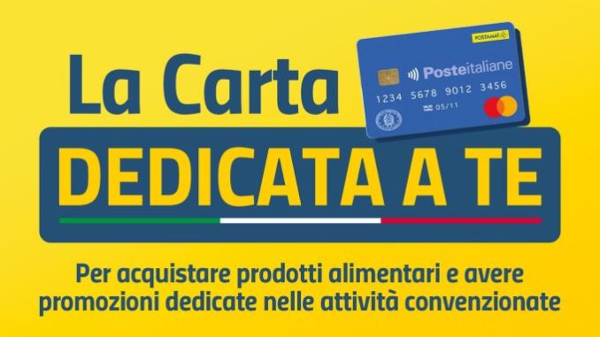 Carta solidale da 500 euro per 415 famiglie di Spoleto
