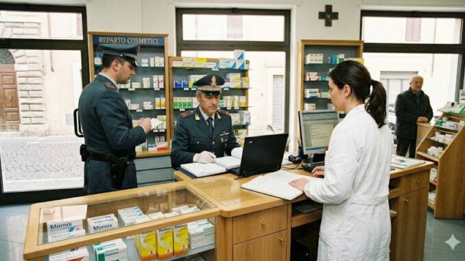 Guardia di Finanza scuote le Farmacie Comunali a Spoleto