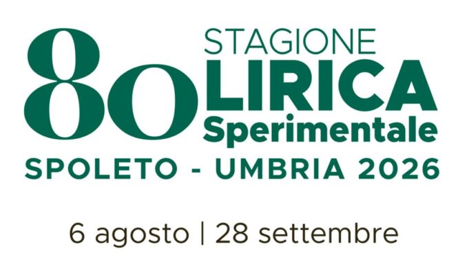 80°edizione Stagione Lirica Sperimentale sfida il futuro