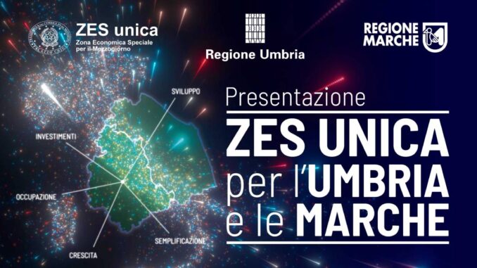 Economia, a Spoleto si presenta la Zes Unica Umbria e Marche