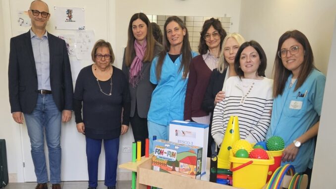 Spoleto, nuovi kit riabilitativi per la neuropsichiatria infantile