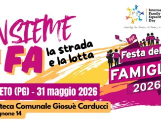 Festa delle Famiglie Spoleto 2026 per l’uguaglianza e diritti