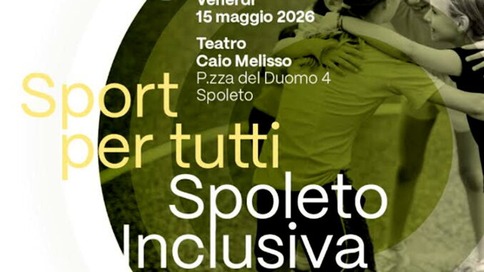 Sport per Tutti – Spoleto Inclusiva, giornata per abbattere barriere